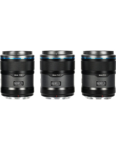 Sniper APS-C AF Set Nikon Z F / 1.2 (23mm, 33mm, 55mm) Black