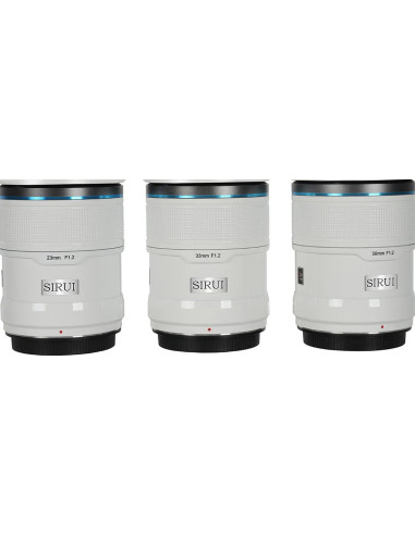 Sniper APS-C AF SET NIKON Z F / 1.2 (23mm, 33mm, 55mm) WHITE