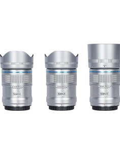 Sniper APS-C AF Set Nikon Z F / 1.2 (23mm, 33mm, 55mm) Silver