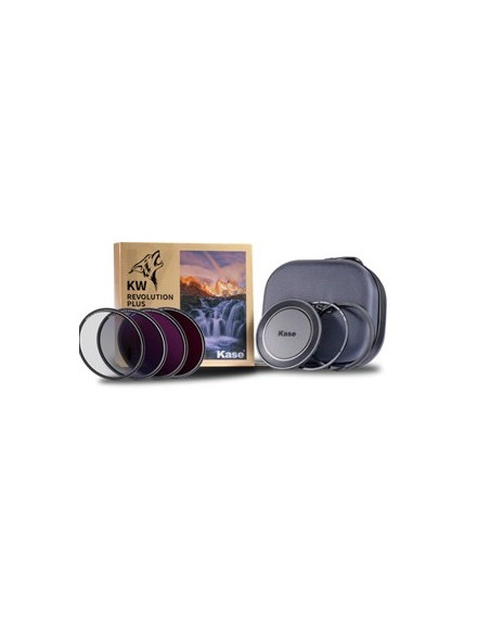 KW Revolution Plus Master Kit 112mm (CPL / ND8 / ND64 / ND1000 / Adapter Ring / Filter Bag / Front Lens Cap / 3D Tool)