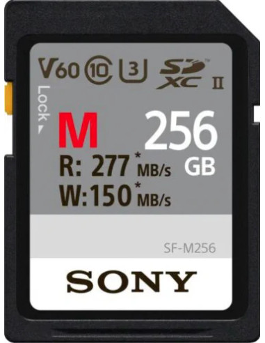 SDXC M 256GB UHS-II Class 10 U3 V60