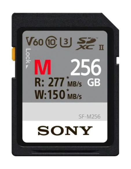 SDXC M 256GB UHS-II Class 10 U3 V60