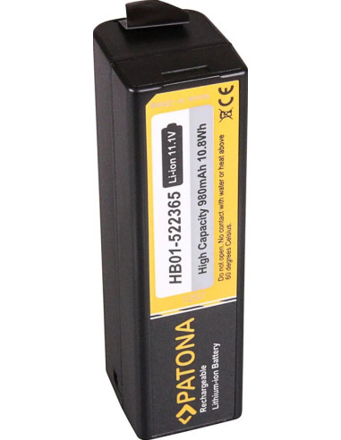 1267 Lithium 980 mAh ion battery / camera battery