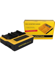 Double USB charger with CG-800 LCD