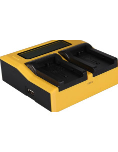 Double USB charger with CG-800 LCD 2