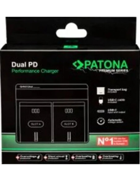 Premium Dual Pd Performance Battery Load for Nikon en-el24 USB Entry / Exit