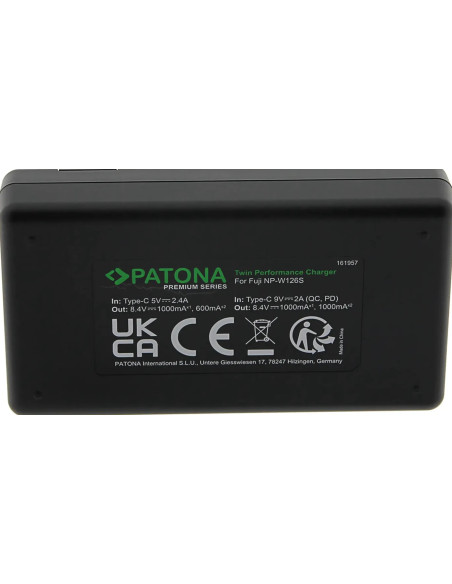 Premium Twin Performance PD charger for Fuji NP-W126