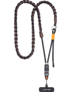LinkGo - Stellar Black smartphone shoulder strap