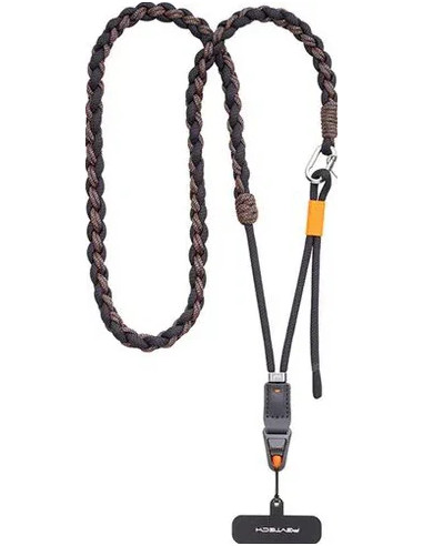 LinkGo - Stellar Black smartphone shoulder strap
