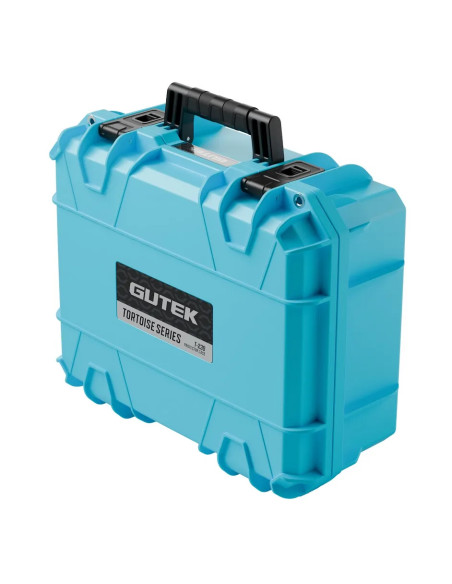 GUTEK Tortoise T-230 Hard Case Protector Case Azure Blue