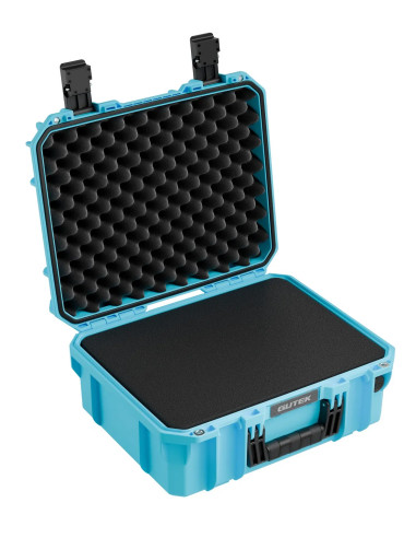 GUTEK Tortoise T-230 Hard Case Protector Case Azure Blue