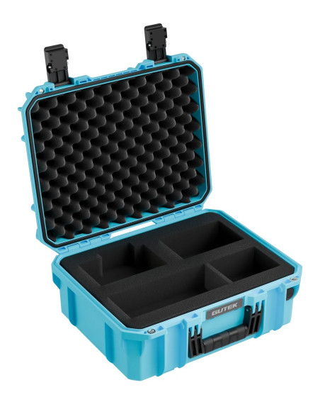 GUTEK Tortoise T-230 Hard Case Protector Case Azure Blue