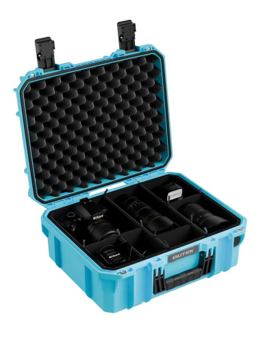 GUTEK Tortoise T-230 Hard Case Protector Case Azure Blue