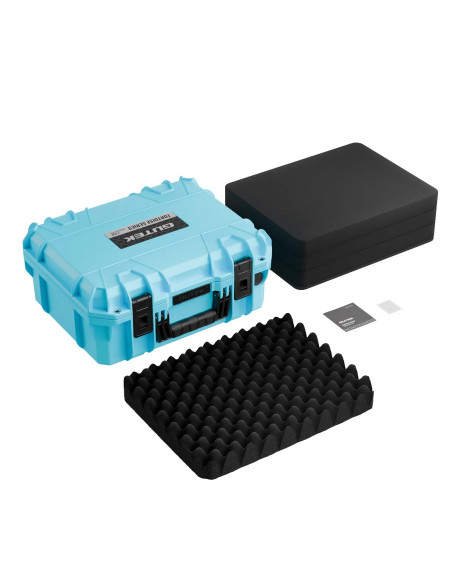 GUTEK Tortoise T-230 Hard Case Protector Case Azure Blue