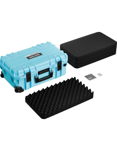 Tortoise T-300 20 Inch Carry-on Protector Case (Azure Blue)