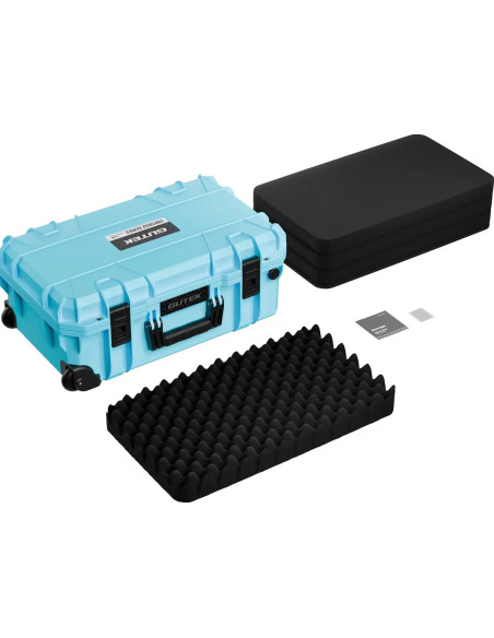Tortoise T-300 20 Inch Carry-on Protector Case (Azure Blue)