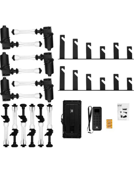 BE-6R Electric Wall Socket with Radio Control for 6 Rolls