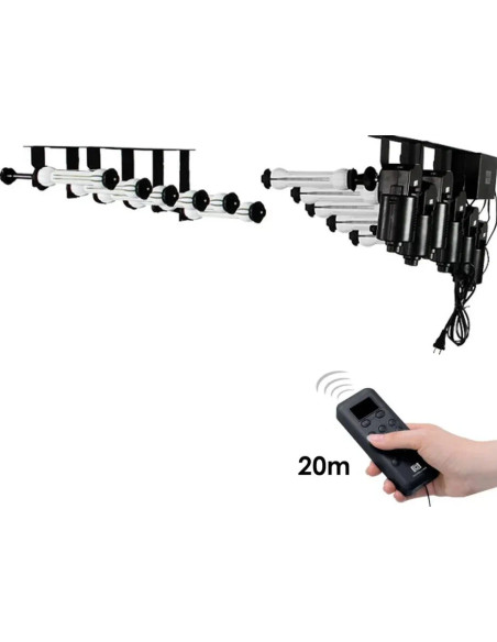 BE-6R Electric Wall Socket with Radio Control for 6 Rolls