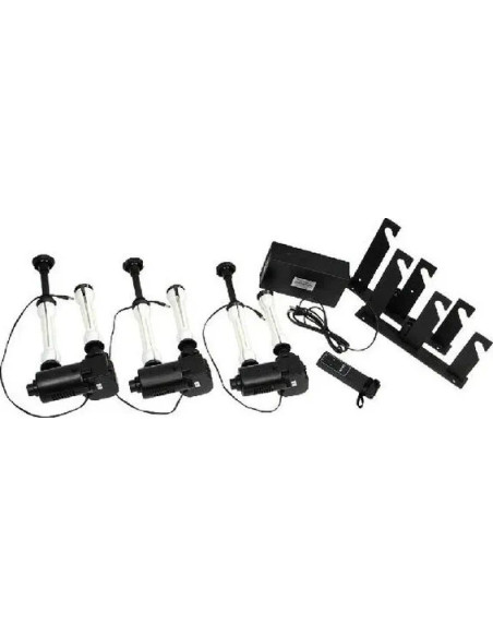 BE-3R Electric Wall Set with Radio Control for 3 Rolls