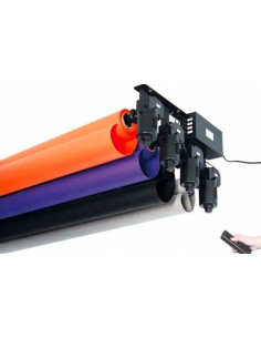 BE-3R Electric Wall Set with Radio Control for 3 Rolls 2