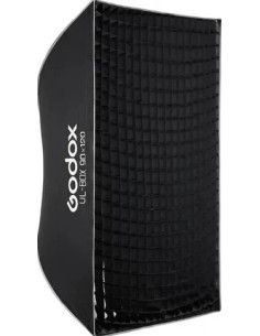 UL SOFTBOX WITH RAPID CLOSING 90X120CM WITH GRID