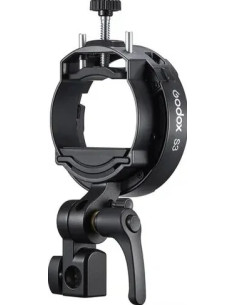 Speedlite S3 bracket for flash with Bowens attack
