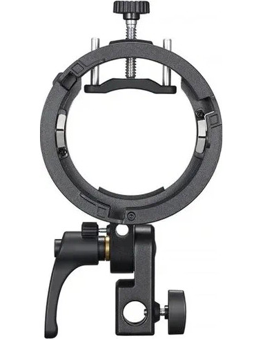 Speedlite S3 bracket for flash with Bowens attack