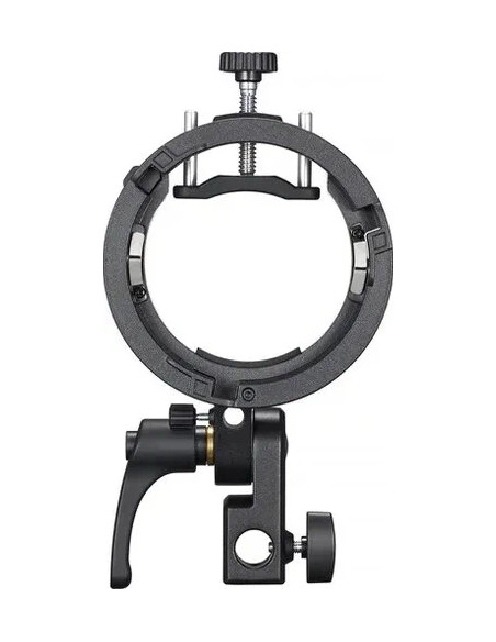 Speedlite S3 bracket for flash with Bowens attack
