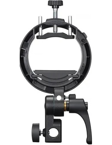 Speedlite S3 bracket for flash with Bowens attack