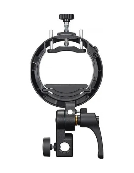 Speedlite S3 bracket for flash with Bowens attack