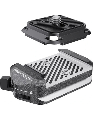 Arca-Type quick release clamp and plate
