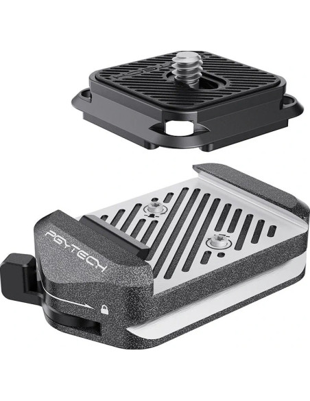Arca-Type quick release clamp and plate