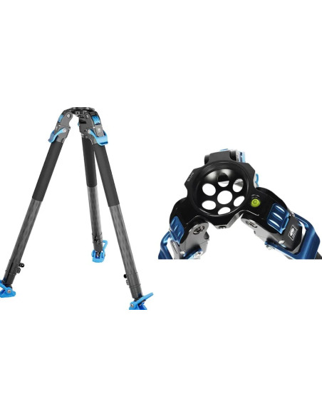 Professional video tripod kit SVT75 + SVH15 Carbon fiber rapid