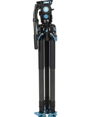 Professional video tripod kit SVT75 + SVH15 Carbon fiber rapid