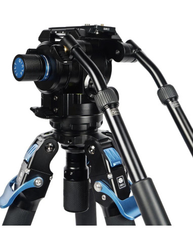 Professional video tripod kit SVT75 + SVH15 Carbon fiber rapid