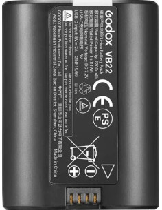 VB-22 battery for V480 and V1MID 2200mAh USB-C Upload