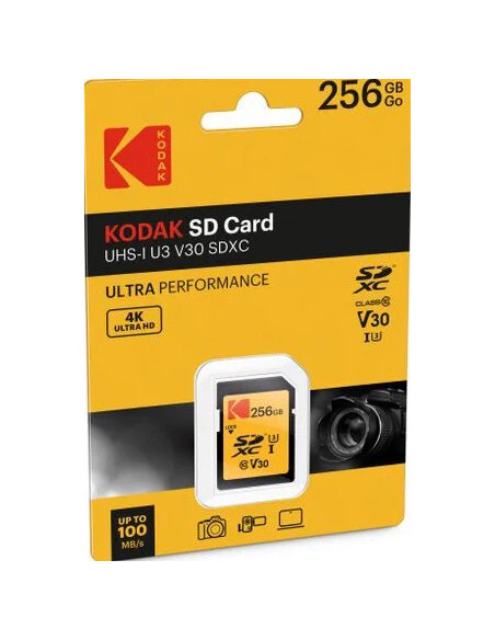 SD 256GB Ultra Performance Class 10 UHS-I U3 V30 A1