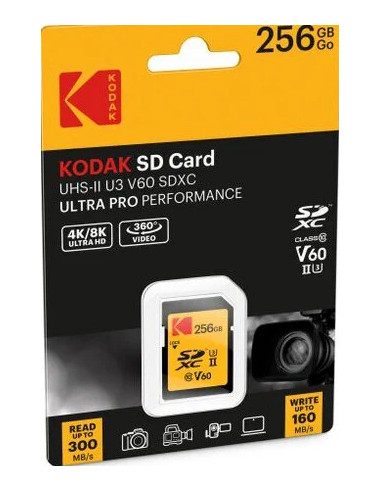 SD 256GB Ultra Pro Performance UHS-II U3 V60