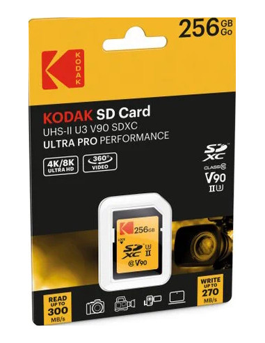 SD 256GB Ultra Pro Performance UHS-II U3 V90