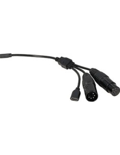 USB-C cable with 3 DMX connections for PAVOTUBE II 6XR / PAVOTUBE T8-7X / PAVOBULB 10C