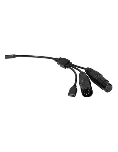 USB-C cable with 3 DMX connections for PAVOTUBE II 6XR / PAVOTUBE T8-7X / PAVOBULB 10C