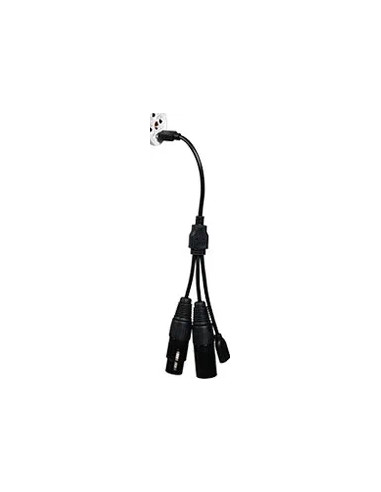 USB-C cable with 3 DMX connections for PAVOTUBE II 6XR / PAVOTUBE T8-7X / PAVOBULB 10C