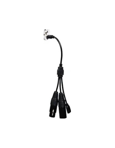 USB-C cable with 3 DMX connections for PAVOTUBE II 6XR / PAVOTUBE T8-7X / PAVOBULB 10C