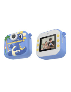 Instant LCD Camera 2.0 Dinosaur Thermal Paper Blue