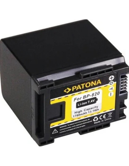 1194 battery for Canon BP-820, CANON HF-G30, XA20, XA2