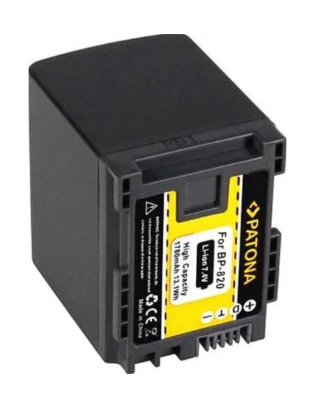 1194 battery for Canon BP-820, CANON HF-G30, XA20, XA2