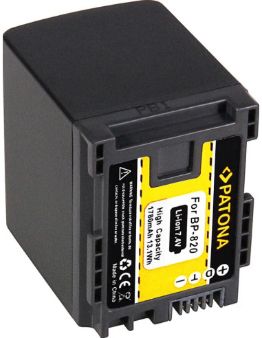 1194 battery for Canon BP-820, CANON HF-G30, XA20, XA2