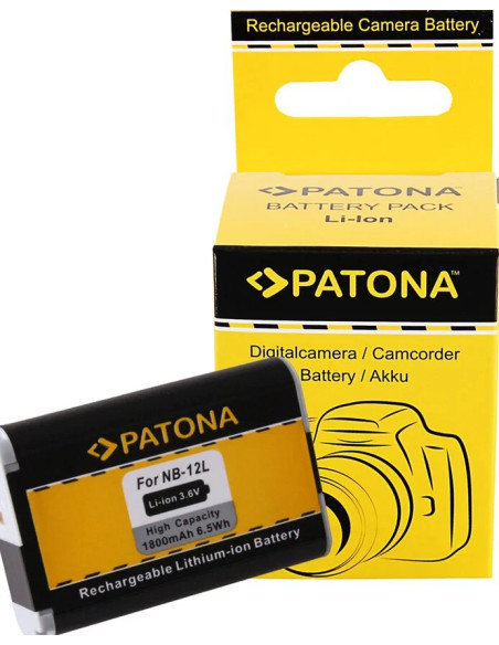 1240 Battery for Canon NB-12L LEGRIA MINI X VIXIA MINI X POWERSHOT G1