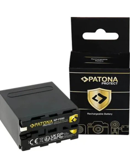 Protect Batteria per Serie Sony NP-F990 NP-F 13850MaH 99.7WH
