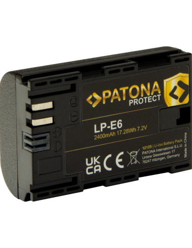 12125 Protect Batteria Canon LP-E6 EOS R 7D MARK III